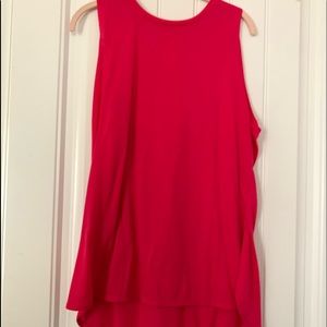 fuchsia pick athletic womens tank top